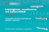 Langue, culture et identité