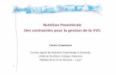 Nutrition Parentérale Des contraintes pour la gestion de ...