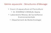 Cours L3 aquaculture et Pisciculture Dr. KHERRAZ CHEMLAL ...