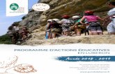 Programme d’actions éducatives
