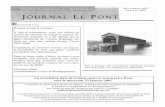 Décembre 2007 - Journal Le Pont