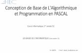 Conception de Base de L'Algorithmique et Programmation en ...