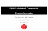 INF2810: Funksjonell Programmering [4ex] Eksamensforberedelser