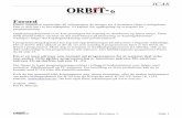 ORBIT 5 PROGRAMMERING
