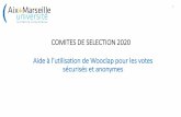 COMITES DE SELECTION 2020 - univ-amu.fr