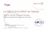 Le DELF et le DALF en Suisse - Université de Genève