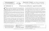 Bulletin paroissial N° 10 Saint-Clair