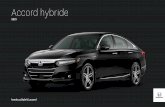 Accord hybride - Honda Canada Inc.