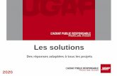 Présentation Ppt des Solutions UGAP 2016-2017