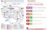 Plan Métro Tramway Funiculaire / Subway Tramway Funicular ...