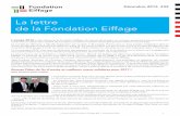 La lettre de la Fondation Eiffage