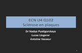 ECN U4 Q102 Sclérose en plaques - sfrnet.org