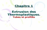 Chapitre 1 Extrusion des Thermoplastiques.