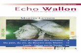 70e année – mai 2017/05 Echo Wallon - Eglises Wallonnes