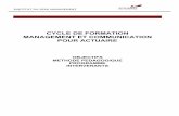 CYCLE DE FORMATION MANAGEMENT ET COMMUNICATION POUR ACTUAIRE