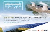 MASTER PHYSIQUE DE L’ENERGIE & DE LA TRANSITION …