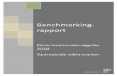 Benchmarking- rapport