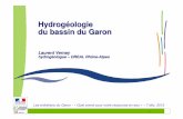 Hydrog éologie du bassin du Garon
