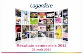 Résultats semestriels 2011 - Lagardere.com