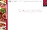 Certificats phytosanitaires - Food and Agriculture ...