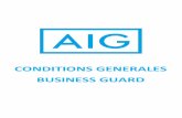 CONDITIONS GENERALES BUSINESS GUARD
