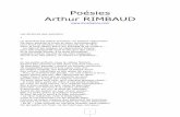 Poésies Arthur RIMBAUD - Livrefrance.com