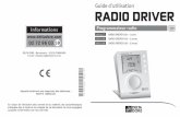Guide d’utilisation RADIO DRIVER