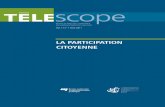 LA PARTICIPATION CITOYENNE - Téléscope
