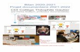 Bilan 2020-2021 Projet documentaire 2021-2022 CDI Collège ...