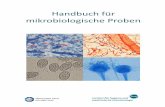 Handbuch für mikrobiologische Proben