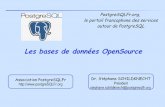 Les SGBD OpenSource