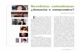 Novelistas colombianas - revistas.udea.edu.co