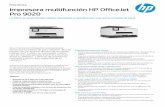 Pro 9020 Impresora multifunción HP Of ficeJet