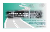 BALANCE DE OBRAS 2013-2018 COAHUILA