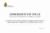 CONSUNTIVO 2013 - Bilancio Bologna