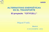 ALTERNATIVAS ENERGÉTICAS EN EL TRANSPORTE El proyecto ...