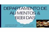 DEPARTAMENTO DE ALIMENTOS & BEBIDAS