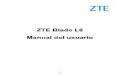 ZTE Blade L8 Manual del usuario
