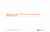 Banco de Fomento Angola Estatutos - BFA