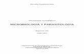 MICROBIOLOGÍA Y PARASITOLOGÍA