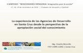 La experiencia de las Agencias de Desarrollo en Santa Cruz ...