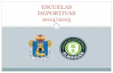 ESCUELAS DEPORTIVAS 2014/2015 - Corral de Almaguer