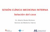 Dr. Alberto Muela Molinero Servicio de Medicina Interna