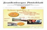 Mitteilungsblatt derStadtFrankenberg/Sa ...