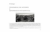Prólogo FENÓMENO DE INTERÉS E INFERENCIA ESTADÍSTICA