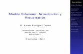 Modelo Relacional: Actualización y Recuperación