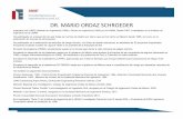 Dr. Mario Ordaz Schroeder curriculum - SMIE