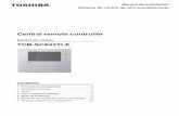 Central remote controller - Toshiba Aire