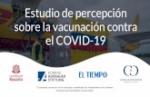 Estudiode percepción sobrela vacunacióncontra el COVID-19