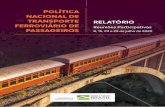 POLÍTICA NACIONAL DE TRANSPORTE RELATÓRIO FERROVIÁRIO DE …